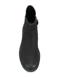 Женские черные замшевые ботинки челси от Geox