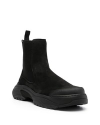 Мужские черные замшевые ботинки челси от Gmbh