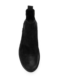 Женские черные замшевые ботинки челси от Marsèll