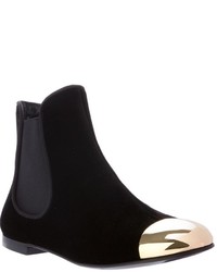 Женские черные замшевые ботинки челси от Giuseppe Zanotti