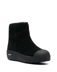 Мужские черные замшевые ботинки челси от Bally