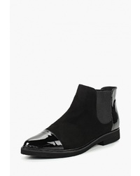 Женские черные замшевые ботинки челси от Kazar