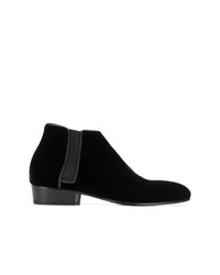 Мужские черные замшевые ботинки челси от Leqarant