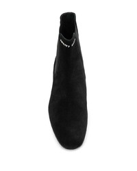 Мужские черные замшевые ботинки челси от Philipp Plein