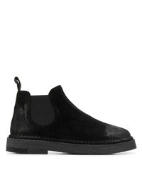 Мужские черные замшевые ботинки челси от Marsèll