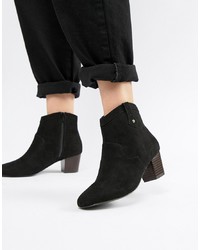 Женские черные замшевые ботинки челси от Miss Selfridge