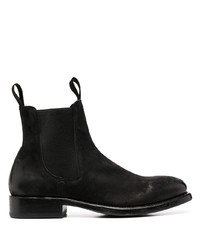Мужские черные замшевые ботинки челси от Officine Creative