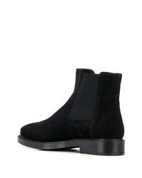 Женские черные замшевые ботинки челси от Tod's