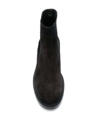 Женские черные замшевые ботинки челси от Tod's
