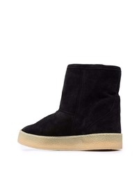 Мужские черные замшевые ботинки челси от Isabel Marant