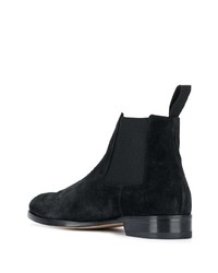 Мужские черные замшевые ботинки челси от Paul Smith