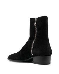 Мужские черные замшевые ботинки челси от Amiri