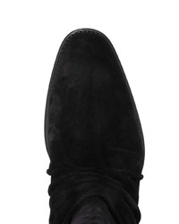 Мужские черные замшевые ботинки челси от Amiri