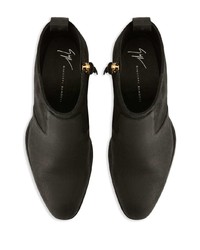 Мужские черные замшевые ботинки челси от Giuseppe Zanotti
