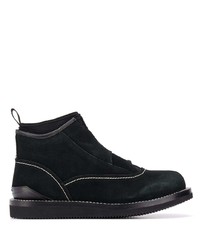 Мужские черные замшевые ботинки челси от Suicoke