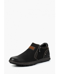 Мужские черные замшевые ботинки челси от T.Taccardi