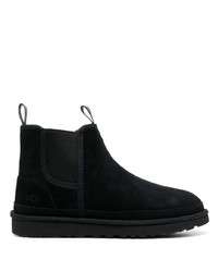Мужские черные замшевые ботинки челси от UGG