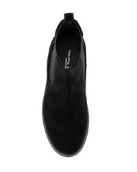 Женские черные замшевые ботинки челси от Philippe Model