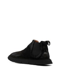 Мужские черные замшевые ботинки челси от Marsèll