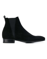 Мужские черные замшевые ботинки челси от Dolce & Gabbana