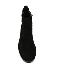 Мужские черные замшевые ботинки челси от Ann Demeulemeester