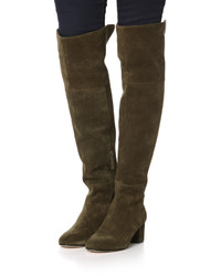 Женские черные замшевые ботинки от Club Monaco