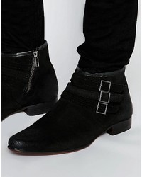 Мужские черные замшевые ботинки от Asos