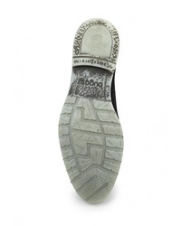 Мужские черные замшевые ботинки от Bugatti