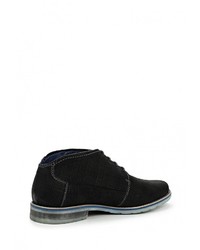 Мужские черные замшевые ботинки от Bugatti