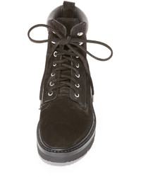 Женские черные замшевые ботинки от Rag & Bone