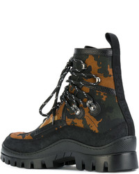 Мужские черные замшевые ботинки от DSQUARED2