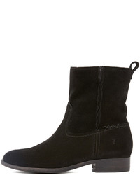 Женские черные замшевые ботинки от Frye