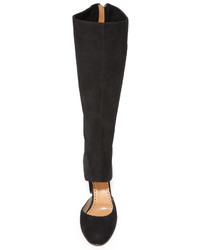 Женские черные замшевые ботинки от Alexa Wagner