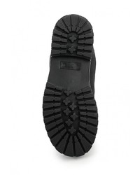 Женские черные замшевые ботинки от Catisa