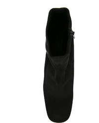 Женские черные замшевые ботинки от CHRISTOPHER ESBER