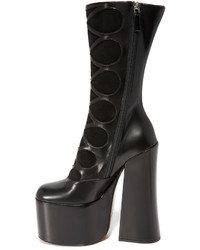 Женские черные замшевые ботинки от Marc Jacobs