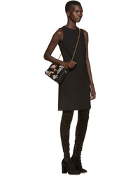 Женские черные замшевые ботинки от Dolce & Gabbana