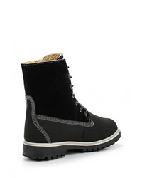 Мужские черные замшевые ботинки от Elong