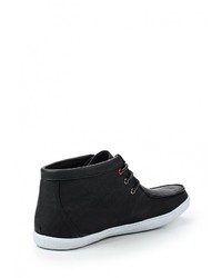 Мужские черные замшевые ботинки от Elong