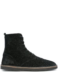 Мужские черные замшевые ботинки от Golden Goose Deluxe Brand