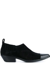 Мужские черные замшевые ботинки от Haider Ackermann