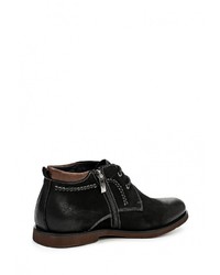 Мужские черные замшевые ботинки от iD! Collection