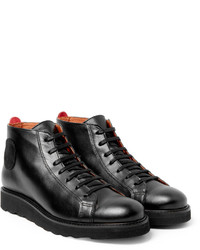 Мужские черные замшевые ботинки от Oliver Spencer