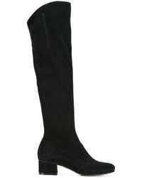 Женские черные замшевые ботинки от L'Autre Chose