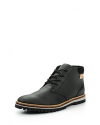 Мужские черные замшевые ботинки от Lacoste