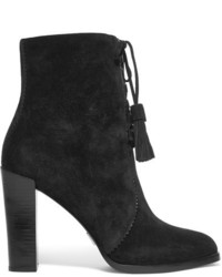Женские черные замшевые ботинки от Michael Kors