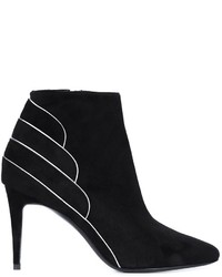 Женские черные замшевые ботинки от Pierre Hardy