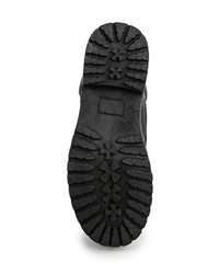 Женские черные замшевые ботинки от Queen Vivi