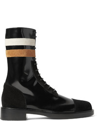 Мужские черные замшевые ботинки от Raf Simons