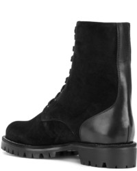 Женские черные замшевые ботинки от Rene Caovilla
